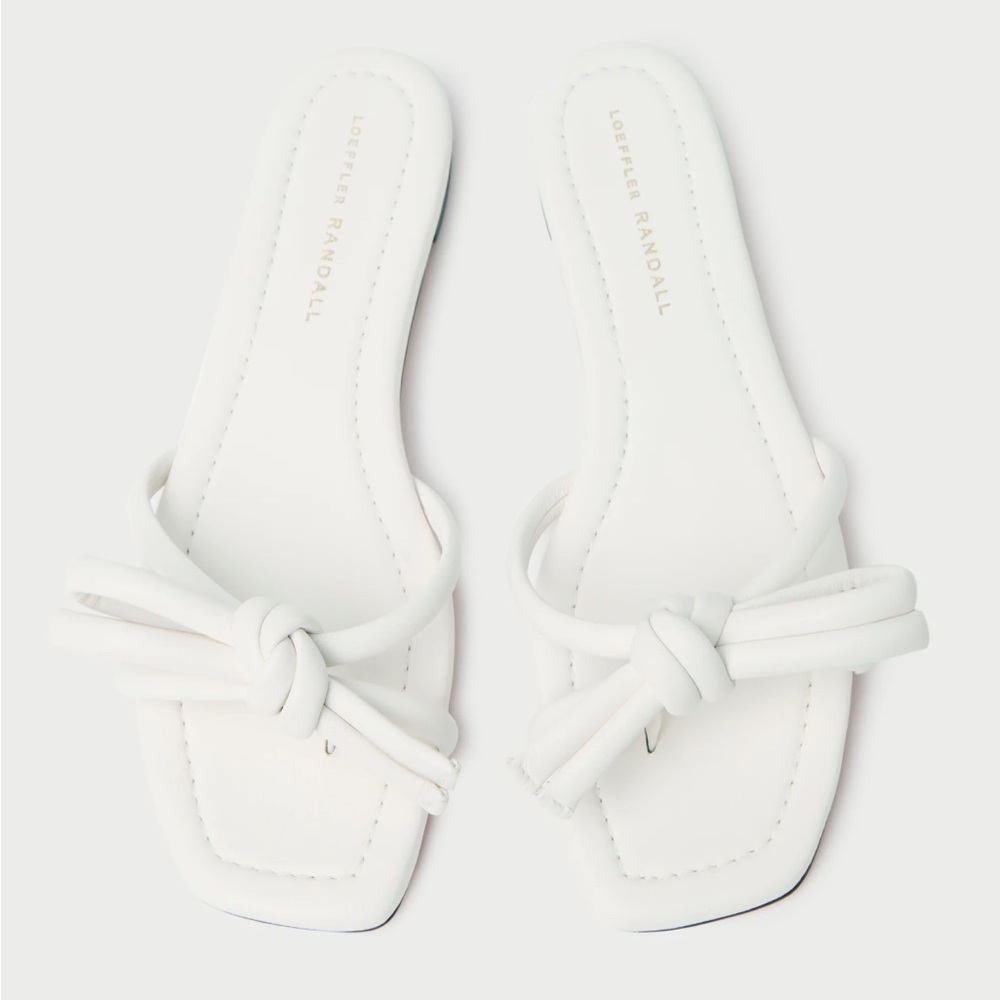 Loeffler Randall Hadley sandals, white
